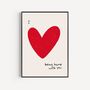 I Love Being Home With You Art Print, thumbnail 1 of 3