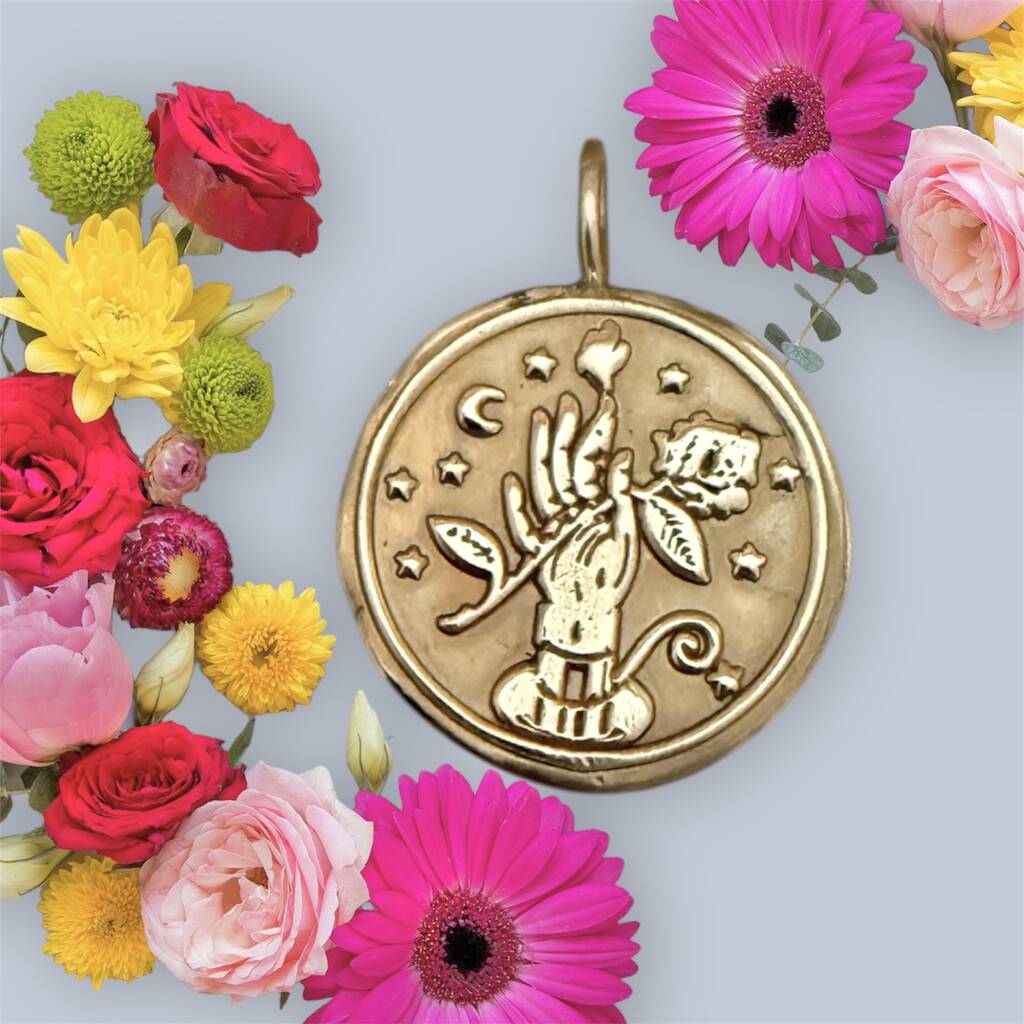 Hand And Rose Pendant, 1 of 3