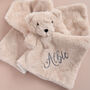 Personalised Faux Fur Teddy Comforter, thumbnail 6 of 8