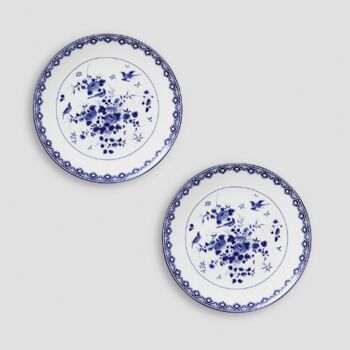 Set Of Two Delftware Plates, 2 of 2
