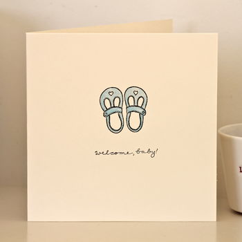 Handmade Newborn Baby Card, 4 of 5