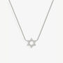 Gold Or Silver Women's Dainty Star Of David Pendant Necklace, Celestial Jewellery Gift For Her, thumbnail 3 of 6