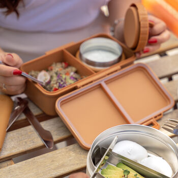 Citron Lunch Box With Two Mix Free Compartments, 3 of 6