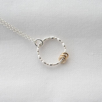 30th Gold And Silver Birthday Necklace, 6 of 12