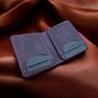 Personalised Handcrafted Leather Wallet Gift For Him, thumbnail 3 of 12