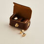 Sidney Dome Bronze Cufflinks With Personalised Pouch, thumbnail 3 of 7