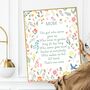 Custom Mum Print Affirmations Mothers Day Personalised Art Print, thumbnail 1 of 5