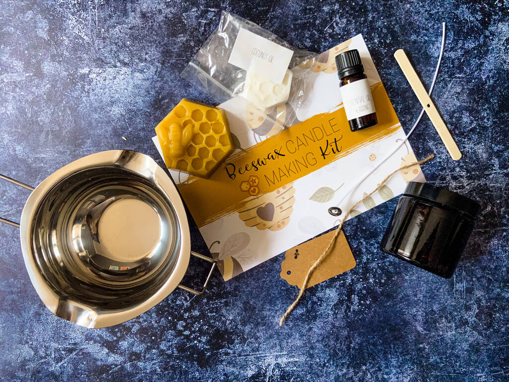Make Your Own Beeswax Candle Kit By The Craft Connoisseurs