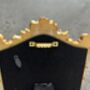 Vintage Gold Photo Frame 6x4 Floral Picture Frame Gift, thumbnail 7 of 8