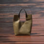 Genuine Leather Designer Tote Handbag, thumbnail 6 of 9