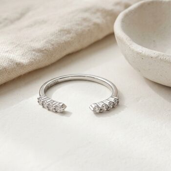 Open Cuff Diamond Ring, 2 of 7