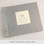 Personalised Silver Church Christening Photo Album, thumbnail 1 of 12