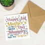 Personalised Mummy And Baby's First Mother's Day Card, thumbnail 6 of 8