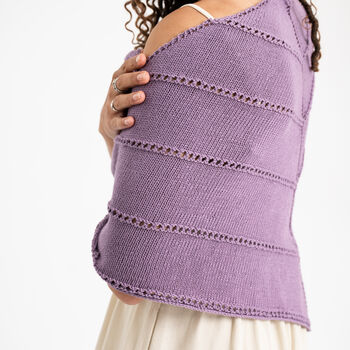 Easy Striped Shawl Knitting Kit, 3 of 12