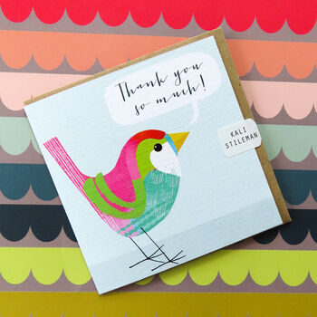 Birdie Thank You Card, 3 of 5