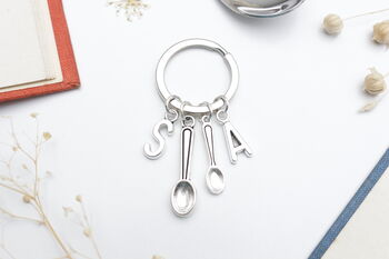 Big Spoon Little Spoon Keyring, 3 of 10