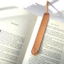 Leather Bookmark With A Heart Symbol, thumbnail 1 of 5