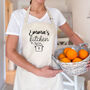 Personalised Women Apron With Pocket. Gift For Her, thumbnail 4 of 6