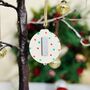 Christmas Tree Decoration Alphabet Letter Bauble, thumbnail 3 of 10