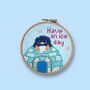 Have An Ice Day Cross Stitch Kit, thumbnail 1 of 9