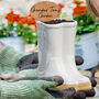 Personalised White Welly Boots Planter, thumbnail 1 of 8