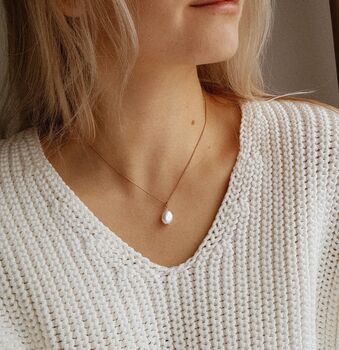 Birthday Gift For Her, Pearl Necklace, Birthday Jewellery, 3 of 8