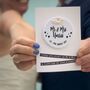 Wedding Card With Ceramic Round Keepsake, thumbnail 5 of 5