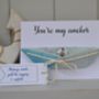 Personalised Nautical Paper Boat Card, thumbnail 7 of 7