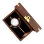 Engraved Copper Desk Clock – 50th Wedding Anniversary And Father's Day Personalised Gift For Dad, thumbnail 2 of 12