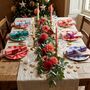Set Of Six Striped Tinsel Tassel Christmas Crackers, thumbnail 1 of 6