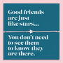 Good Friends Are Like Stars Adjustable Friendship Bracelet, thumbnail 1 of 5