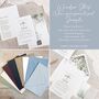 Whimsical Windsor Wedding Invitation Stack, thumbnail 4 of 8