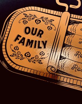 Personalised Family Sardine Tin Print, 10 of 10