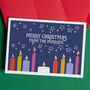 Personalised 'Candlelight' Christmas Card, thumbnail 3 of 3