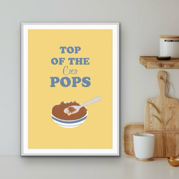 Top Of The Coco Pops Kitchen Print, 4 of 4