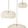 Small White Rattan Lampshade, thumbnail 6 of 7