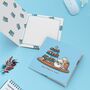 Afternoon Tea Birthday Card | Cute Greetings Card, thumbnail 3 of 5