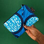 Small African Print Zip Pouch | Adedapo Print, thumbnail 1 of 4