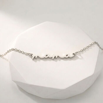 Mama Script Necklace, 10 of 10