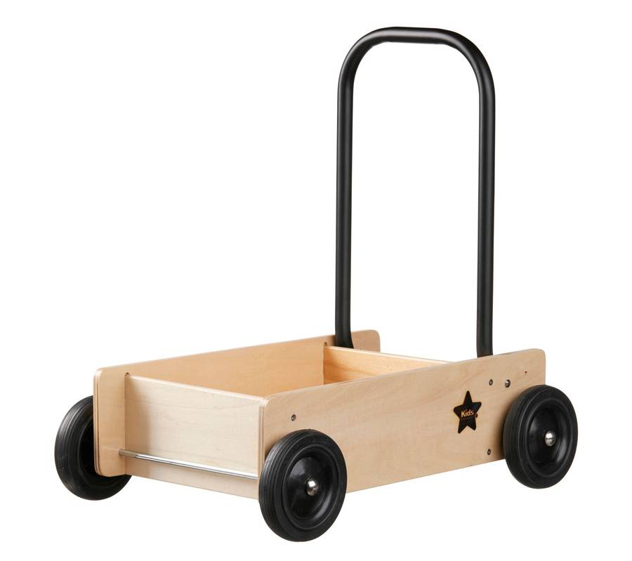 wooden walker ride on