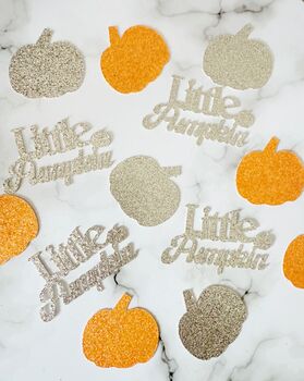 Autumn Baby Shower Table Confetti, 4 of 6