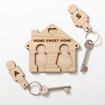 Personalised House Key Ring Holder, 5 of 6