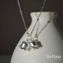 Sterling Silver 925 Lily Of The Valley Pendant Necklace, thumbnail 1 of 4