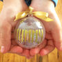 A Personalised Christmas Tree Bauble, thumbnail 2 of 12