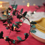 Christmas Holly Fairy Lights, thumbnail 1 of 5