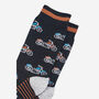 Men's Road Cruiser Motorbikes Bamboo Socks Black, thumbnail 4 of 4