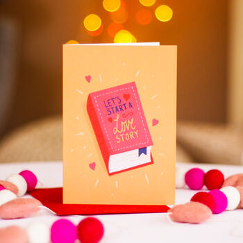 Love Story Valentine's Card, 3 of 4