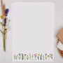 A4 Letter Writing Paper With Spring Ditsy Flowers, thumbnail 1 of 4