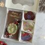 Chocolate Reindeer, Christmas Wreath Personalised Gift, thumbnail 5 of 9