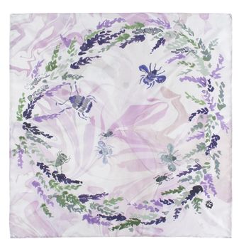 Set Of Three Silk Pocket Square Handkerchiefs, 9 of 12